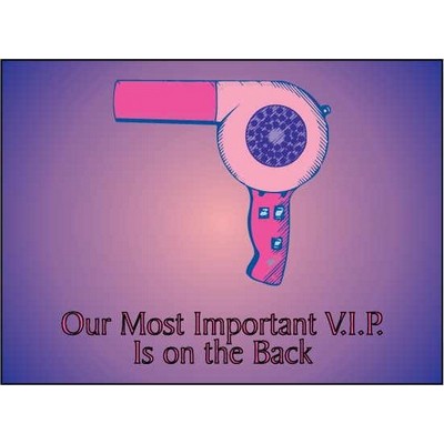 Hair Dryer Photo Hand Mirror (2½"x3½")