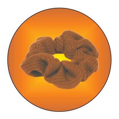 Scrunchie Round Metal Photo Magnet (2 1/2")