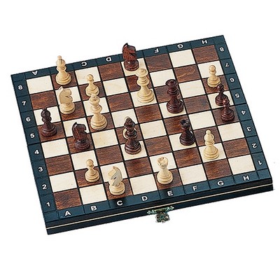 Chess Set In Black Box (10 1/2"x5 1/2"x1 1/2")