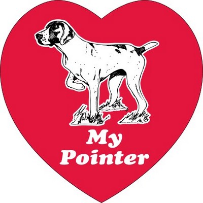 Heart Outdoor Magnet (6"x 6")