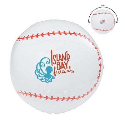16" Inflatable Baseball