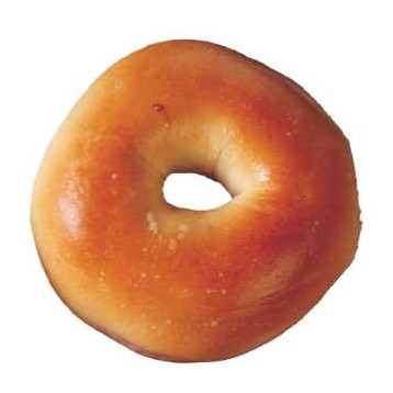 Round Bagel Executive Magnet w/ Full Magnetic Back (10 Square Inch)