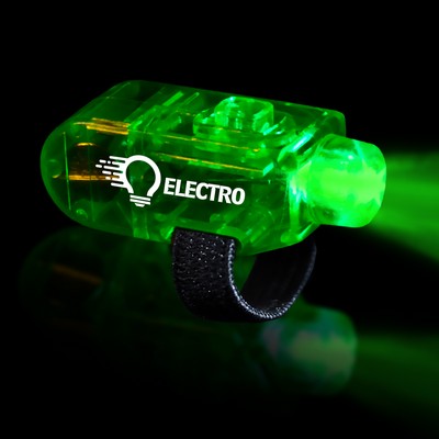 1 1/2" Green Light Up Finger Light