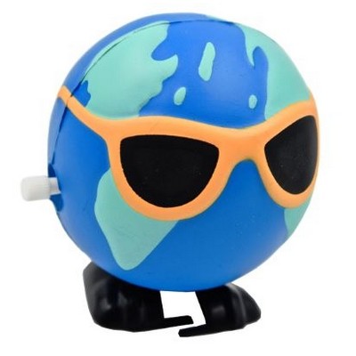 FIDO-DIDO Earth Ball w/Walking Feet Stress Reliever Squeeze Toy