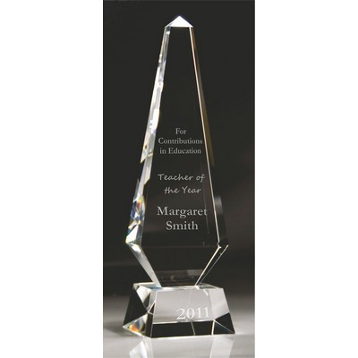 Equinox Optic Crystal Award (3¼"x 11")