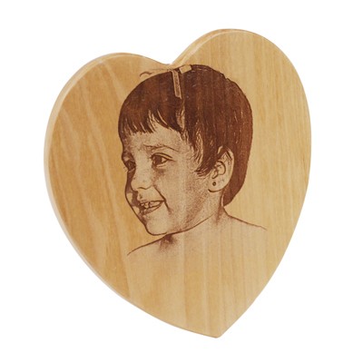 Maple Wooden Heart