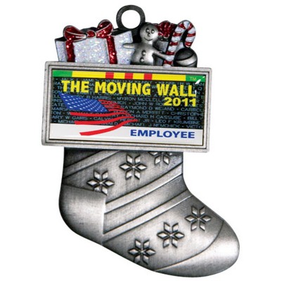 QUIKTURN Stocking 3D Holiday Ornament - 5 Day Production