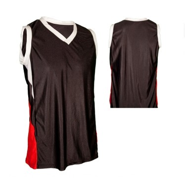 Women's Cool Mesh Multi Sport Jersey Shirt w/ Contrast Slant Stripe Side