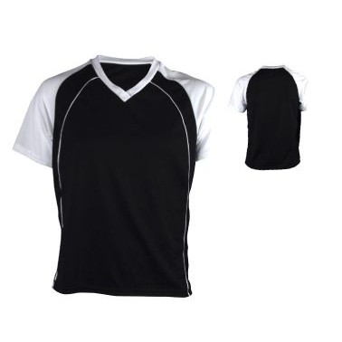 Adult Dazzle Cloth Soccer Jersey Shirt w/ Contrasting Raglan Sleeve