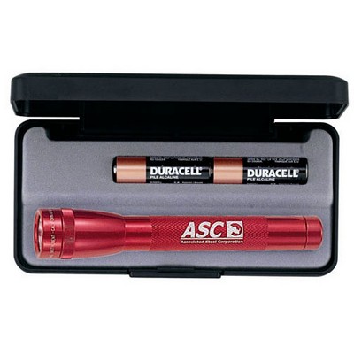Red Genuine "AA" Mini Mag-Lite® Flashlight