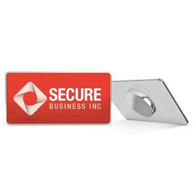 Standard Rectangle Magnetic Lapel Pin
