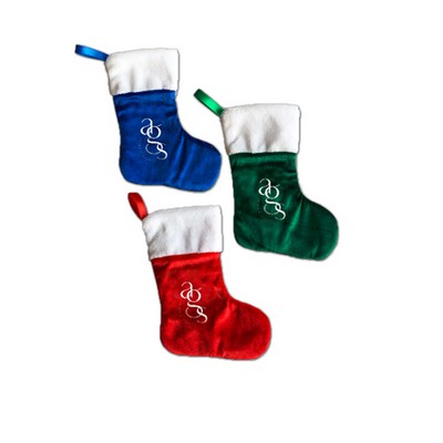 Custom Plush Christmas Stockings