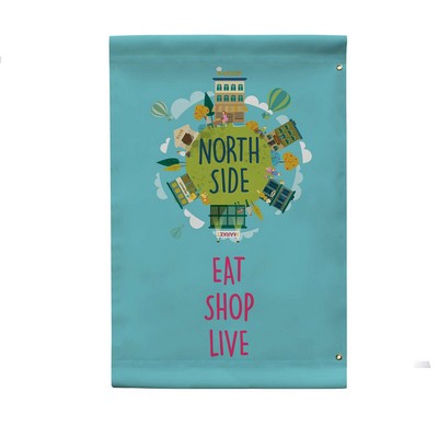 24" x 36"Vinyl Boulevard Banner Single-Sided
