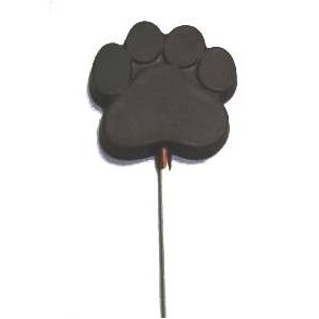 Chocolate Paw Print - On A Stick