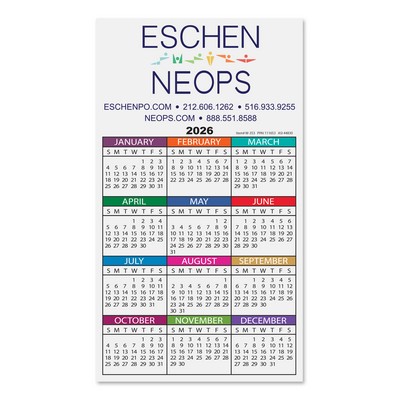 Calendar Card (4"x7")