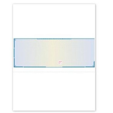 High Security Blank Laser Middle Format Checks (1 Part)