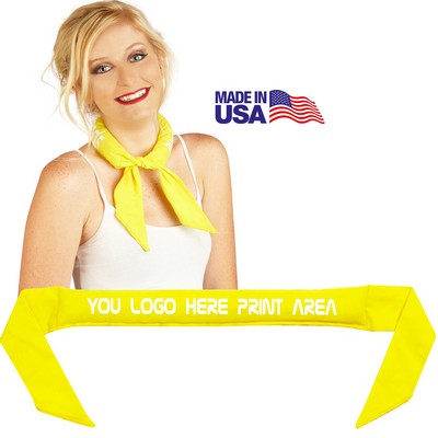 Yellow Cooling Scarf