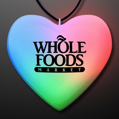 Aurora Heart LED Fashion Short Necklace - PRINTED