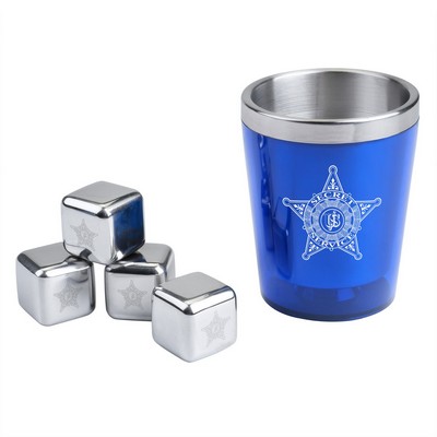 Whisky Cubes & Tumbler Gift Set