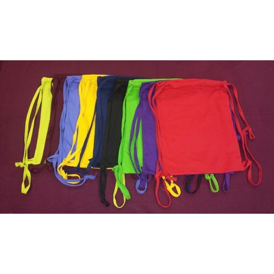 Blended Knitted Tote Drawstring Bag (14"x17")