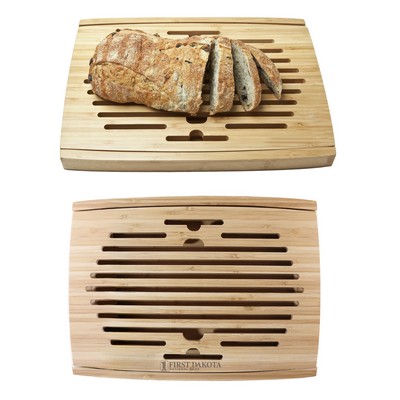 Big Loaf Bread Cutting Board w/Bottom Crumb Tray