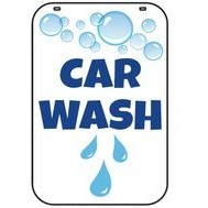 Stock Swing Sign (Car Wash - Double Sided Kit)