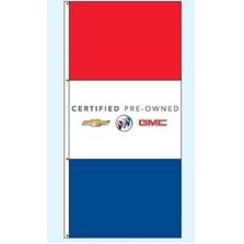 Double Faced Interceptor® Drape Flags (Certified Pre-Owned Chevy®/Buick®/GMC®)