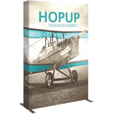 Hopup™ 5.5' Full Height Straight Display & Fitted Graphic