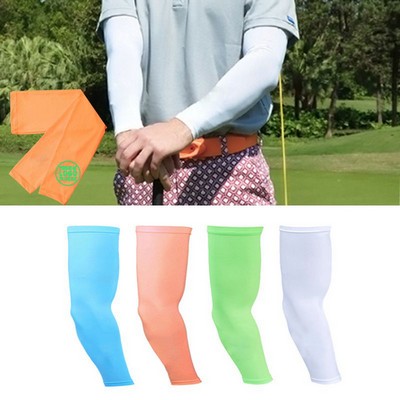 Elastic Cycling Cool Arm Sleeve