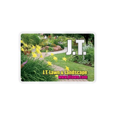 Rectangle Sticker | Round Corners | 3" x 4 1/2"| Clear Static | Static Back | Digital