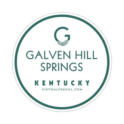 Circle Sticker | 8" dia. | White Vinyl | Ultra Removable Adh Back | Screen