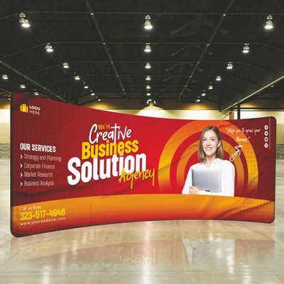 20' Curved Backdrop (Single Sided)
