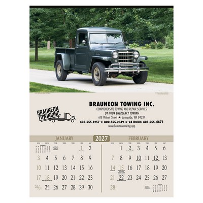 Triumph® Calendars Antique Trucks Calendar