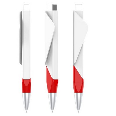 Oversize Imprint Square Ballpoint Pen