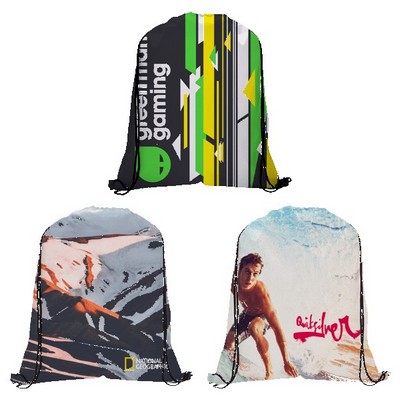Dye-Sublimated Drawstring Backpack