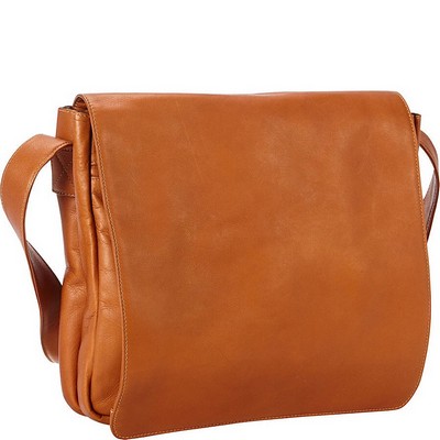COVEN leather messenger