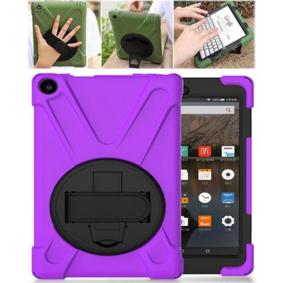 iBank ® Shockproof Case compatible with Amazon Fire HD8 & 8 Plus (12th/10th, 2024/2022)