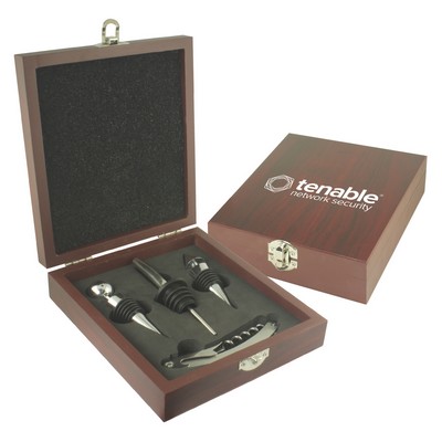 4 piece Wine Tool Set