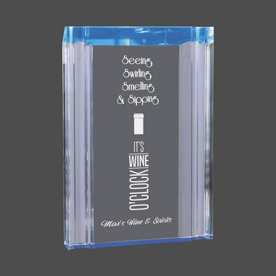 Blue Channel Acrylic Award (5"x7")