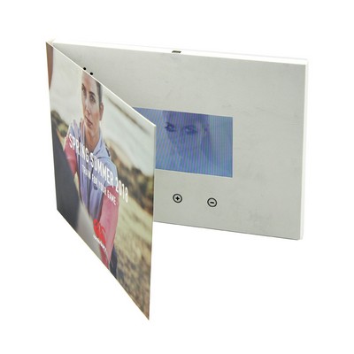512MB 4.3" LCD A5 Size Bi-fold Video Brochure