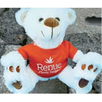 11" Bearfoot Bears™ Stuffed White Bear