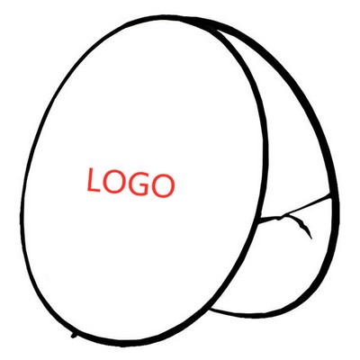 40" Double Sided Pop Up Banner Stand