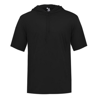 Badger Sport Short Sleeve Hoodie