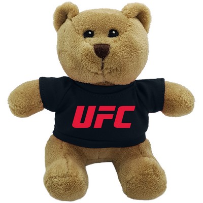 6" Sitting Honey Bear - Short Hair