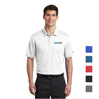 Nike® Dri-FIT® Hex Textured Embroidered Polo