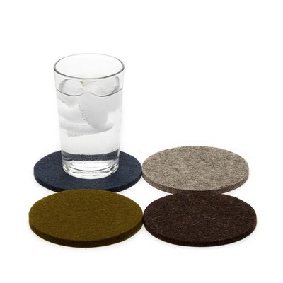 Bierfilzl™ 4 Pack Round Coasters
