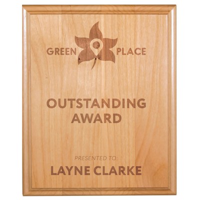 10 1/2" x 13" All American Red Alder Plaque