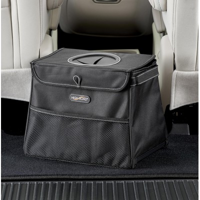 Black High Road™ Car Organizers by Talus® StashAway™ Floor Trash Bin