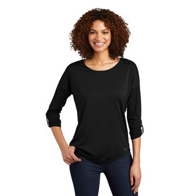 OGIO ® Women's Gravitate Scoop 3/4-Sleeve .