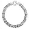 Jilco Inc. Sterling Silver Byzantine Bracelet